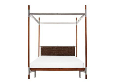 Fine beds and rugs, bed featured is the Edward four poster bed from Driade